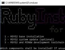 Ruby Installer