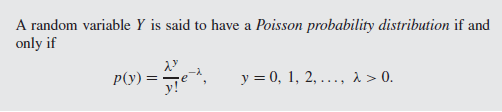 Definition of Poisson Distribution